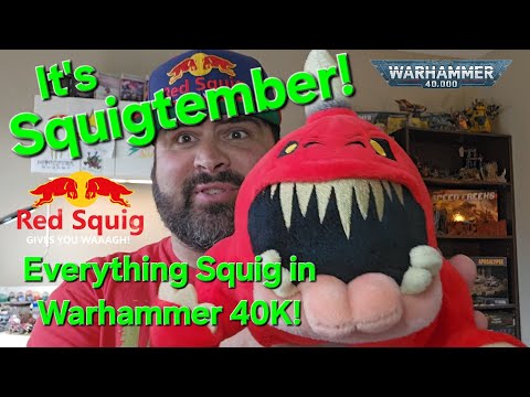 It's Squigtember! Here's everything about squigs in Warhammer 40K - Lore, models, and rules