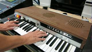 Video thumbnail for EKO TIGER SYNTH ORGAN KEYBOARD DEMO - 60's 70's VINTAGE by José Martí Faus - El LINE ARRAY