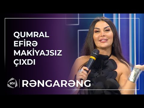 Qumral EFİRƏ MAKİYAJSIZ GƏLDİ