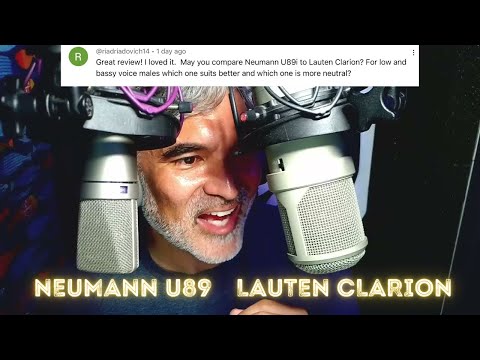 Neumann U 89 i vs Lauten Clarion FC-357 | Pro Studio Mic Comparison & Sound Test
