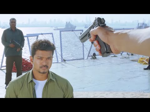 बन्दुक से कोई भी मार सकता हैं दम होतो लड़कर मारो - Vijay Thuppakki Action Scene  - Vidyut Jammwal
