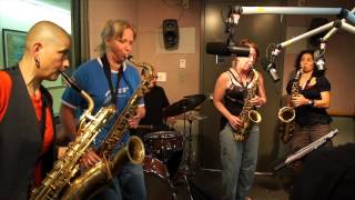 Tiptons Sax Quartet on Bright Moments! 8-10-12