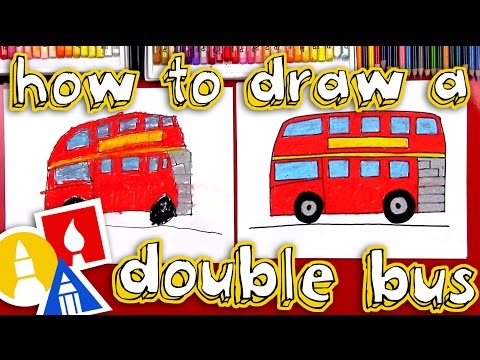 How To Draw A Double Decker Bus