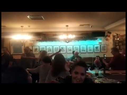 The Dublin Booziliers at The Dubliner, Thessaloniki. 19th March 2023