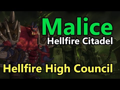 Malice Vs. Hellfire High Council - Mythic - Retribution Paladin (EU-Draenor)