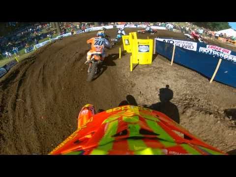 GoPro HD: Jessy Nelson Moto 2 Lap 2012 Lucas Oil Pro Motocross Championship Washougal