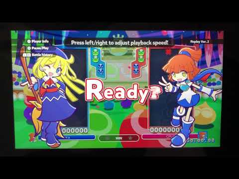 Puyo Puyo Champions - Witch (me) vs Arle (Puyo Puyo 2)