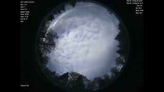 2025-11-09 All sky camera capture from Poiana Rusca Mountains, Romania