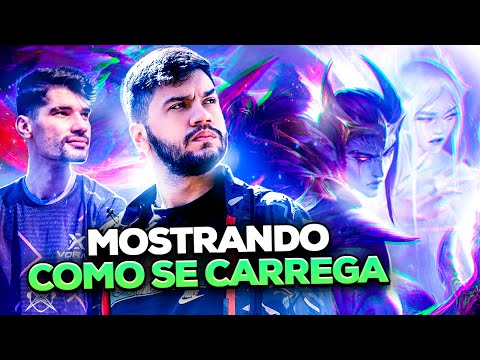 JOGUEI UM IN HOUSE DE CRIA COM O KRASTYEL! LEAGUE OF LEGENDS