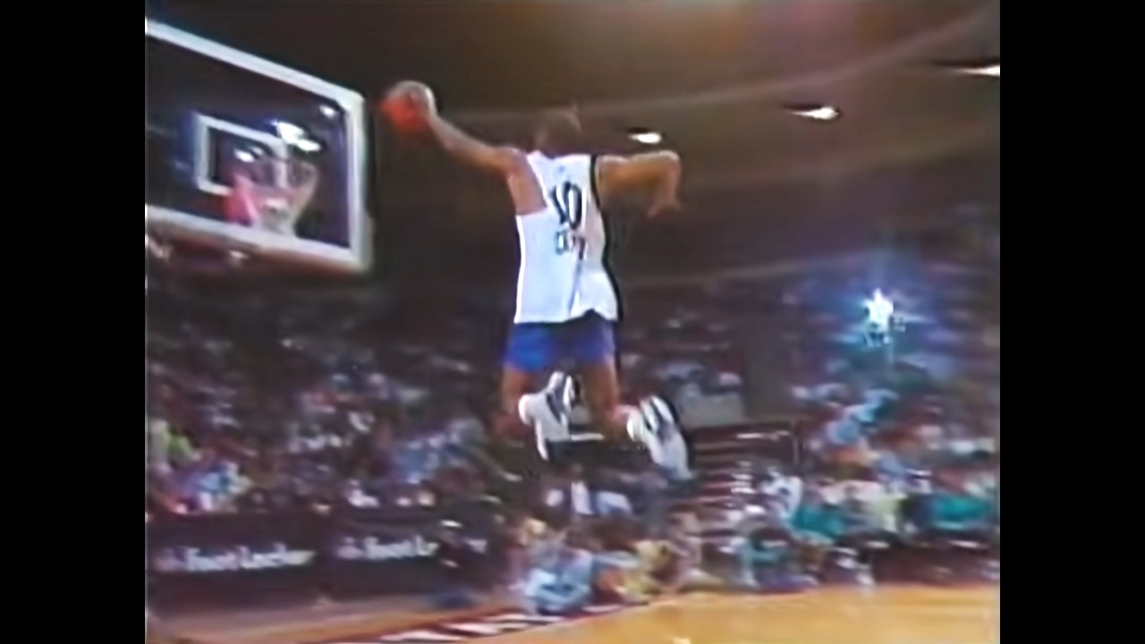 Mike Conley Sr. - 1992 Footlocker Dunk Contest Champion (Behind Free Throw Line Dunk)