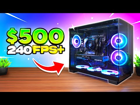 I Built the BEST $500 Gaming PC of 2025!