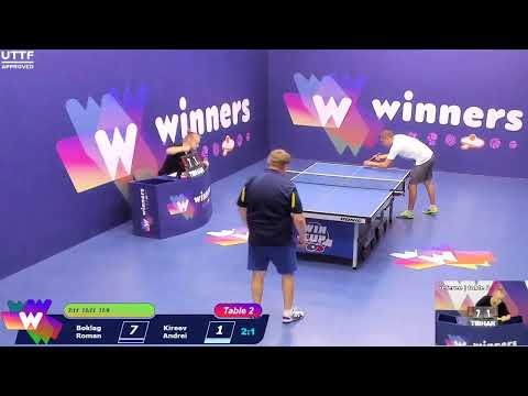 WINners CUP table 2  29.08  Boklag Roman -  Kireev Andrei  19:30