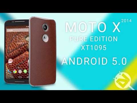 Moto X 2014 Android 5.0 Lollipop Update HD