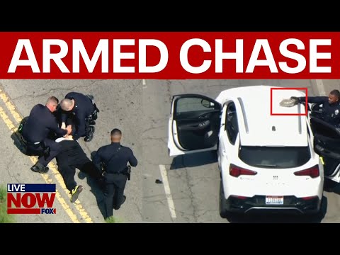 Video | WATCH: Armed &amp; dangerous suspect takes LAPD on high-speed chase