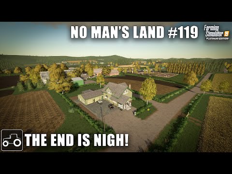 Harvesting Sunflowers & Canola - No Man's Land #119 Farming Simulator 19 Timelapse