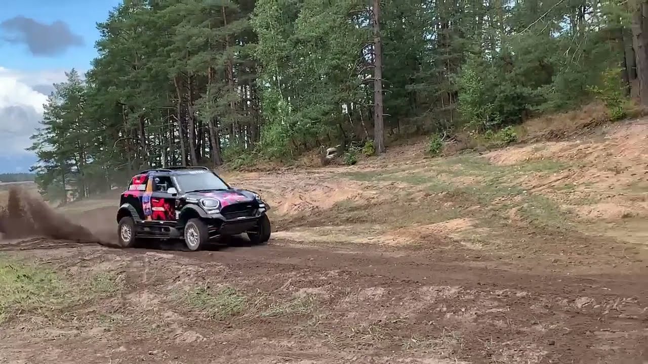 Trening Krzysztofa Hołowczyca przed Wysoka Grzęda Baja Poland 2021