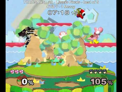 TODOSMASH 28 - Mezzy (Marth) vs NVZ (Yoshi) - Losers Finals