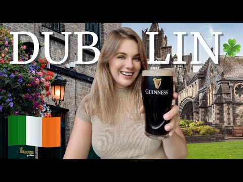 MY FIRST TIME TO IRELAND | Dublin Castle, Guinness Storehouse + Temple Bar Street