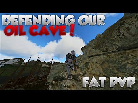 DEFENDING OUR OIL CAVE! | ARK Small Tribes PVP S3 EP8