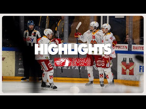 HC Ajoie vs. EHC Biel-Bienne 3:4 n.V - Game Highlights