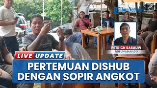 Dinas Perhubungan Manado Gelar Pertemuan dengan Sopir Angkot, Bahas Dampak Operasional Bus BTS