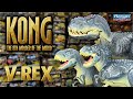 Vastatosaurus Rex V Rex Dinosaur Toys From King Kong