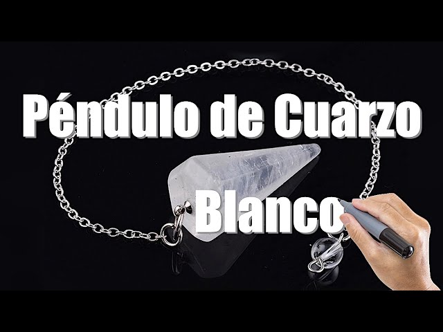 Vídeo relacionado con Piedra Preciosa Cuarzo blanco, Péndulo de Cristal, Péndulo de Cristal Hexagonal Vintage para Radiestesia, péndulo Chakra Reiki Adivinación Meditación Wicca (Cuarzo blanco)