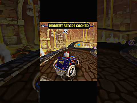Moment Before Cooked ☠️ | Beach Buggy Racing 2 🎮 | #shorts