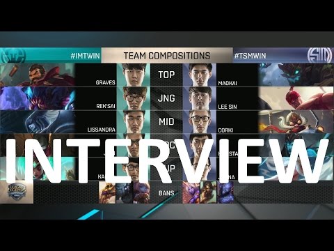 IMT vs TSM Post Game Interview