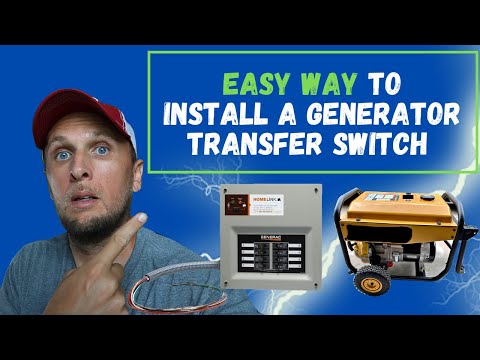 HOW TO INSTALL A PORTABLE GENERATOR TRANSFER SWITCH