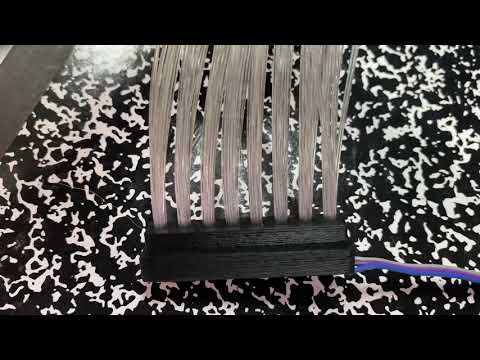 Fiber optic holder for Adafruit NeoPixel stick