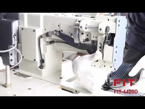 FIT 4420D Çift İğne çift pabuç Deri Makina