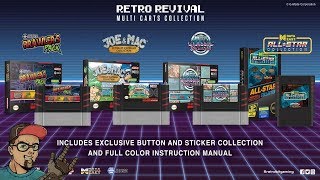 New SNES & NES Official Multi Carts Data East & Jaleco Collections From Retro-Bit