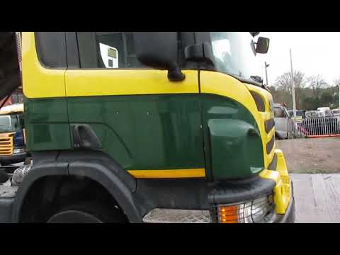 SCANIA P370 8X4 TIPPER REG: KU64 CZL