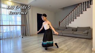 RAD Grade 5 Ballet - Reverence