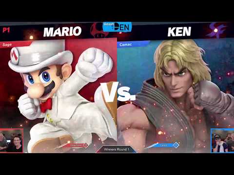 SmashDEN September: Winners Round 1 - SageSleet vs. Camac