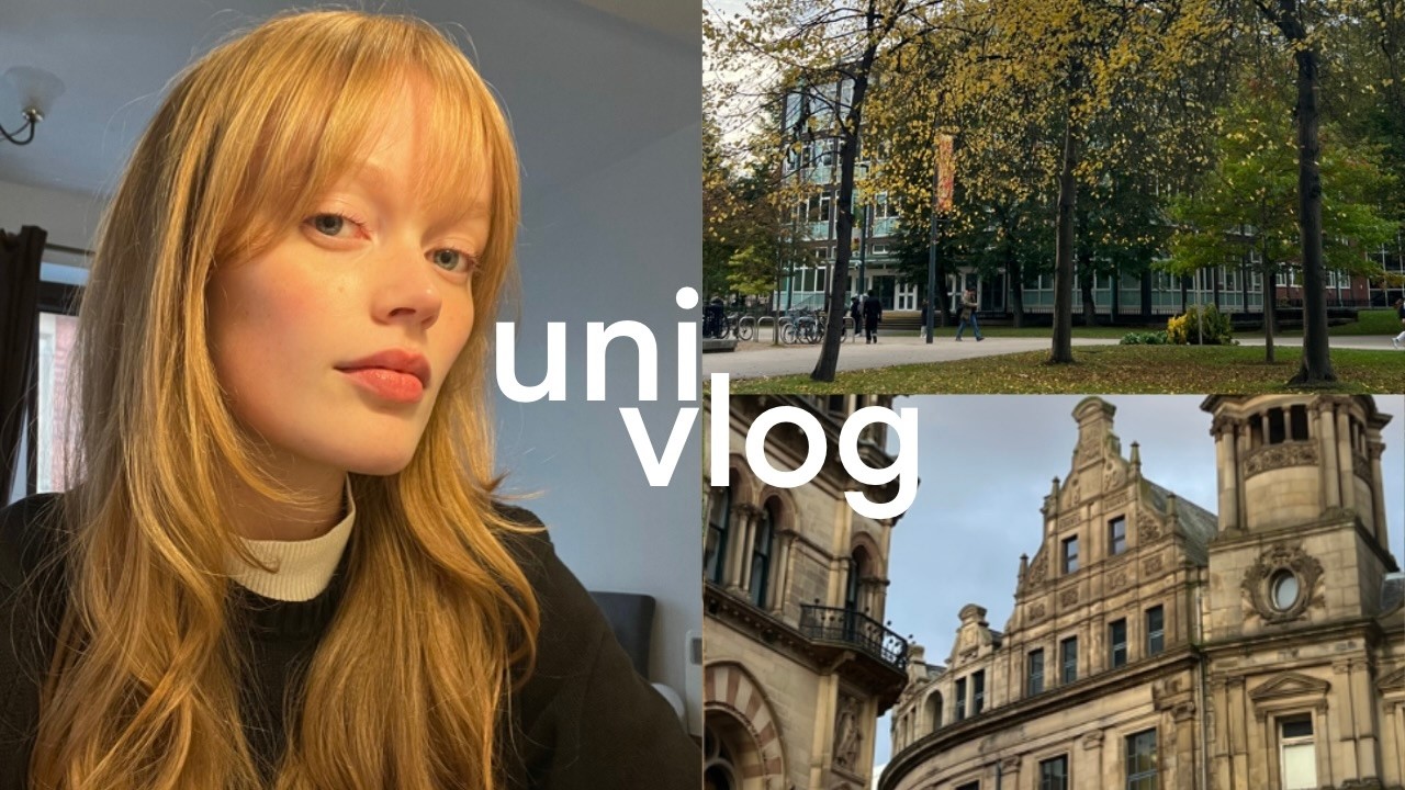 busy first week of uni as a cancer research student