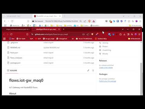 Automation: Node-RED (Git based flows)