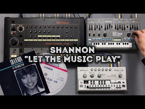 Shannon "Let The Music Play" – Roland TB-303 Pattern, TR-808, MC-202, Behringer TD-3