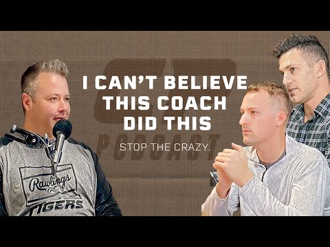 STOP THE CRAZY, Youth Coaches Need To Avoid Doing This