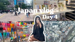 Japan Vlog Day 4 : Shibuya Sky, Takeshita Street, Gachapon