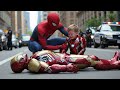 ️ Unexpected Team Up Spider Man And What Happened To Iron Man AI Superhero Short Film