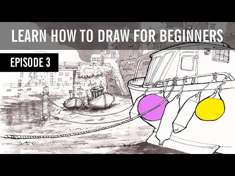 Learn HOW TO DRAW for BEGINNERS - Episode 3 - | Observation & Texture Techniques Tutorial