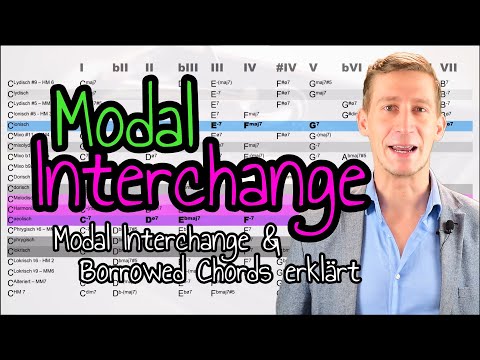 Modal Interchange & Borrowed Chords: Von Modalität, Tonalität & benachbarten Tonleitern und Skalen