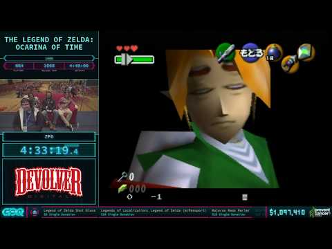 AGDQ 2018 - The Legend of Zelda Ocarina of Time Glitch Exhibition by ZFG