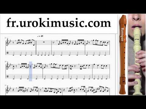 Comment Jouer de la Flute à bec (B.) Major Lazer & DJ Snake - Lean On Tab Tablature Partie#2 um-i829