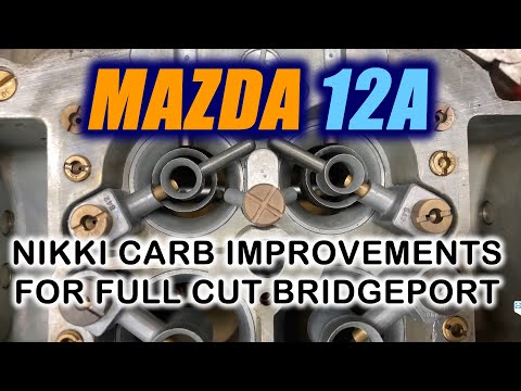 Improving the Nikki carburettor for 12A Bridgeport