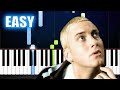 Eminem - The Real Slim Shady - EASY Piano Tutorial