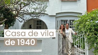 Casa de VILA de 1940 com muita HISTÓRIA e AFETO