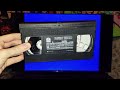 Rewinding A VHS Robin Hood 1994 VHS Version 2